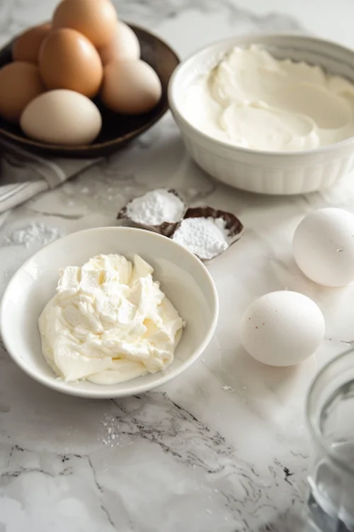 ingredientes Flan de huevo con queso mascarpone