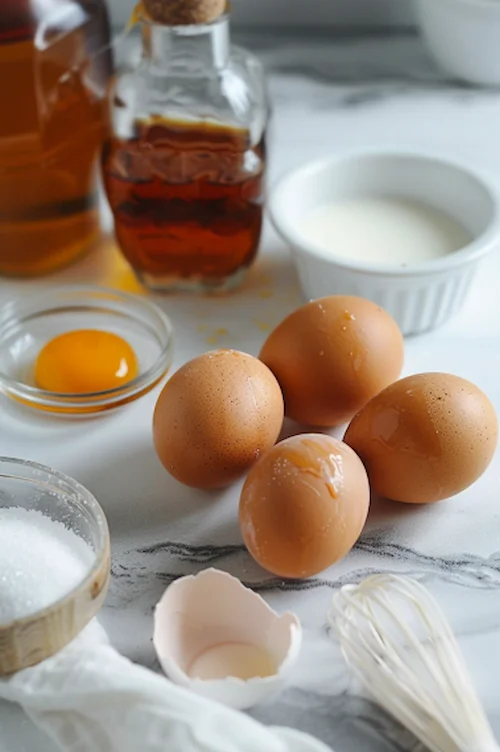 ingredientes Flan de huevo rápido en Thermomix