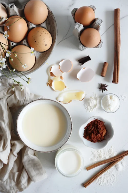 ingredientes Flan de huevo: receta para olla express en 5 minutos